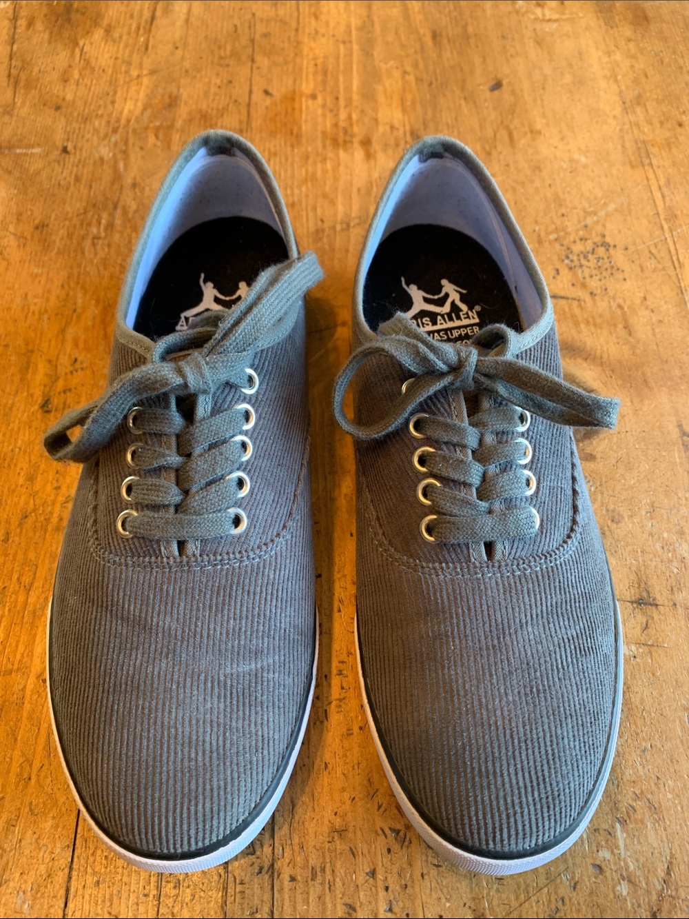 Aris Allen Men's Casual Corduroy Lace-Up Sneakers - Dancewaer